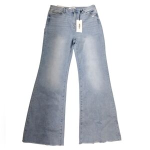 Mica Light Denim Flare Super High Rise Women's 32
